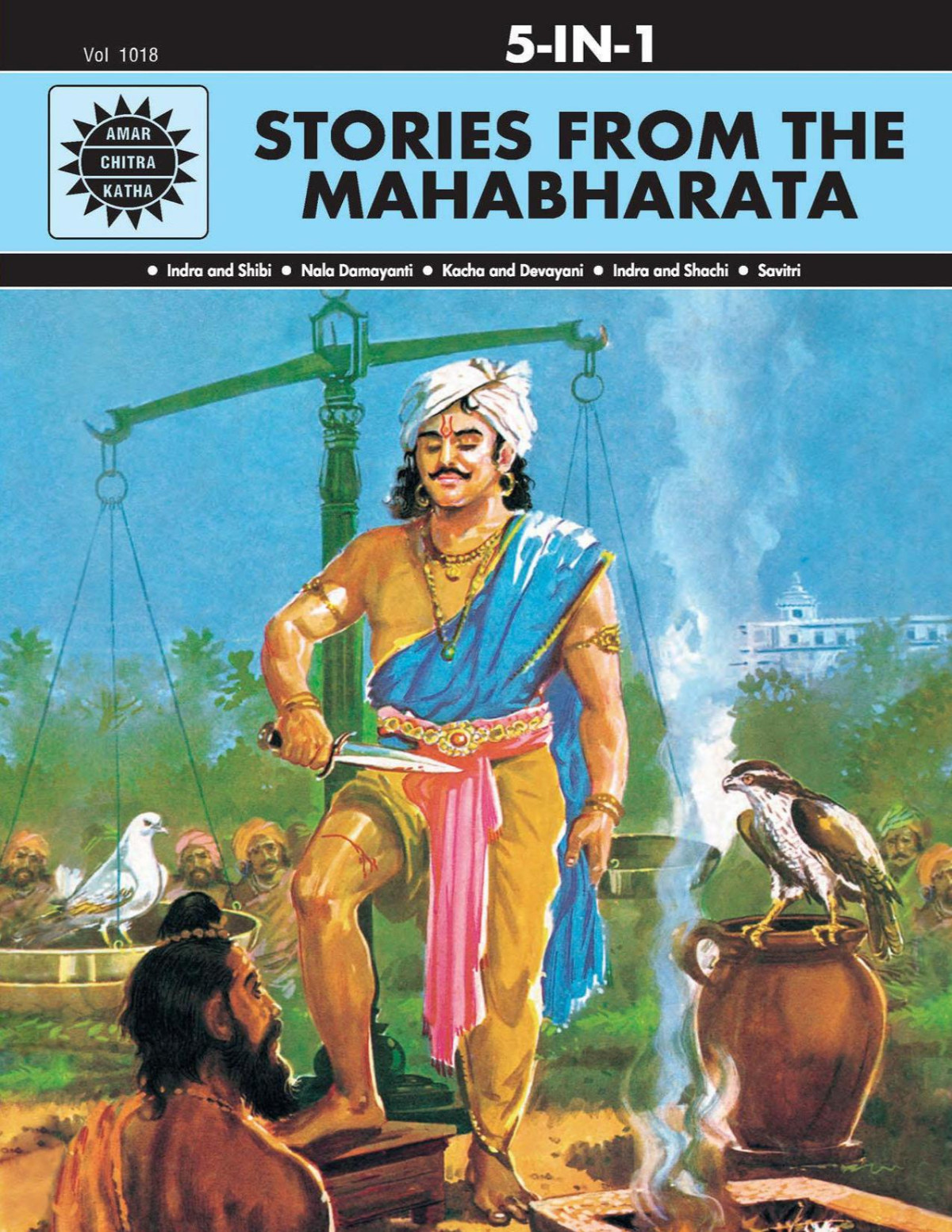 Stories From Mahabharata 5 In 1 Amar Chitra Katha Anant Pai