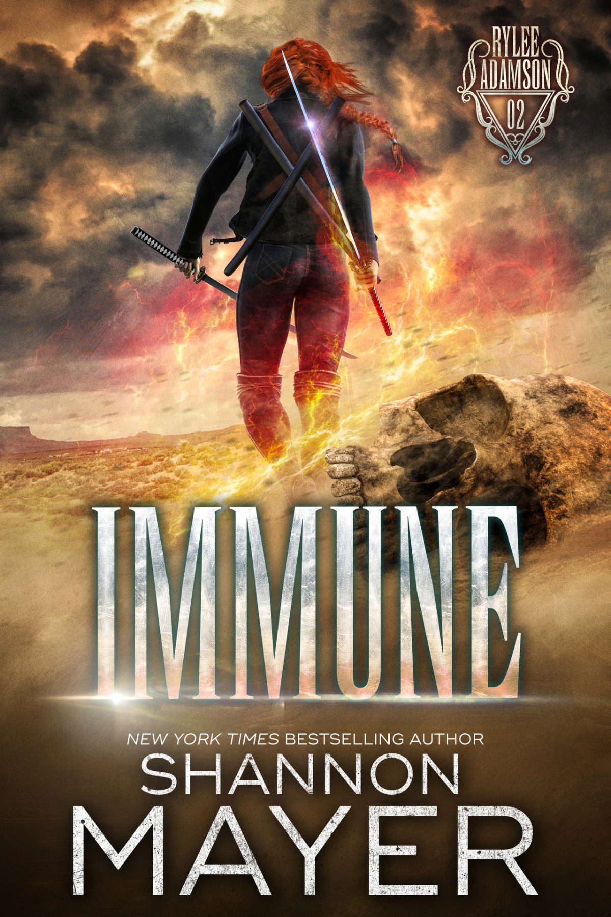 Immune A Rylee Adamson Novel Book 2 Mayer Shannon Mayer Shannon