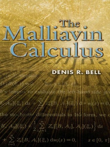 The Malliavin Calculus Illustrated Bell Denis R