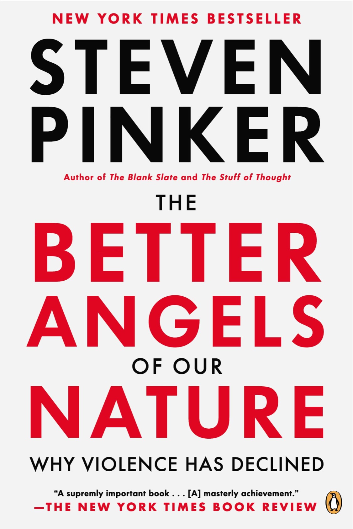 The Better Angels Of Our Nature Why Violence Has Declined Steven Pinker