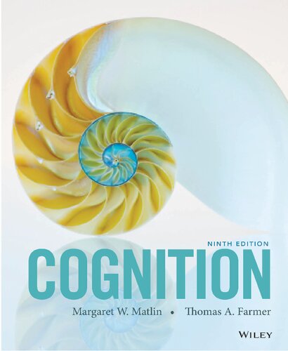 Cognition Binder Ready Version 9th Edition Margaret W Matlin