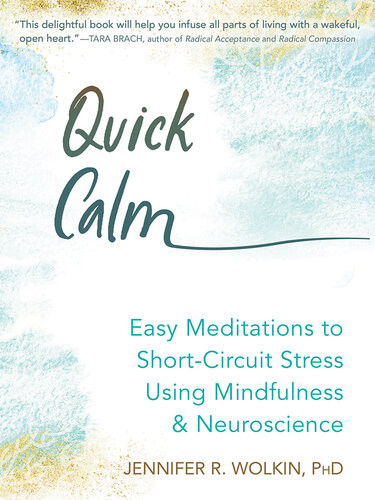 Quick Calm Easy Meditations To Shortcircuit Stress Using Mindfulness And Neuroscience Jennifer R Wolking