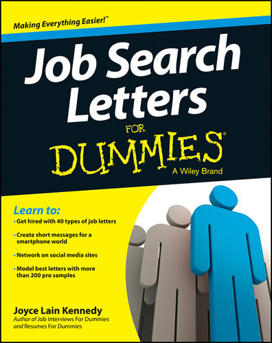 Job Search Letters For Dummies Joyce Lain Kennedy