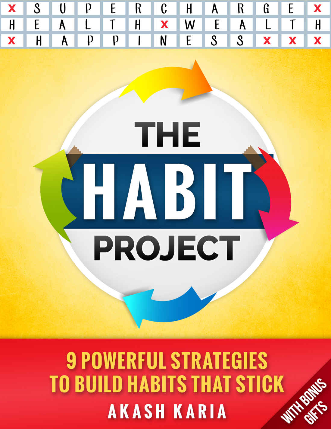The Habit Project 9 Steps To Build Habits That Stick And Supercharge Your Productivity Health Wealth And Happiness Akash Karia Karia