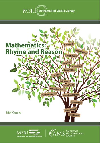Mathematics Rhyme And Reason Mel Currie