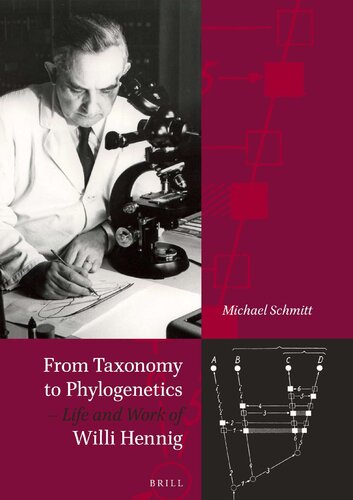 From Taxonomy To Phylogenetics Life And Work Of Willi Hennig Illustrated Michael Schmitt