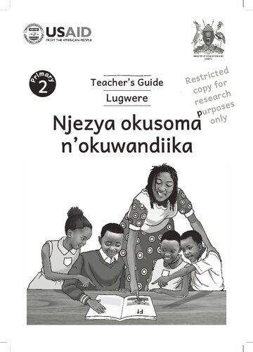 Primary 2 Teachers Guide Lugwere Njezya Okusoma Nokuwandiika Coll