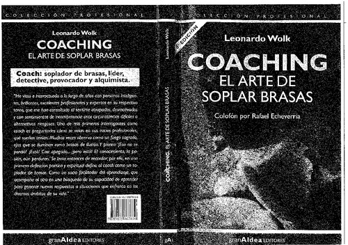 Coaching El Arte De Soplar Brasas Leonardo Wolk