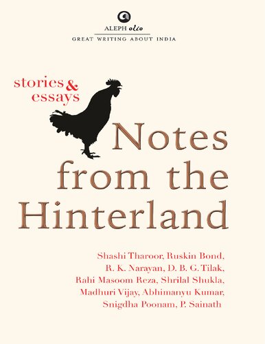 Notes From The Hinterland Stories And Essays Shashi Tharoor
