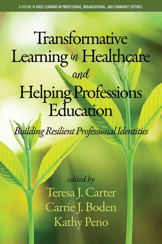 Transformative Learning In Healthcare And Helping Professions Education Building Resilient Professional Identities Carrie J Boden Kathy Peno Teresa J Carter