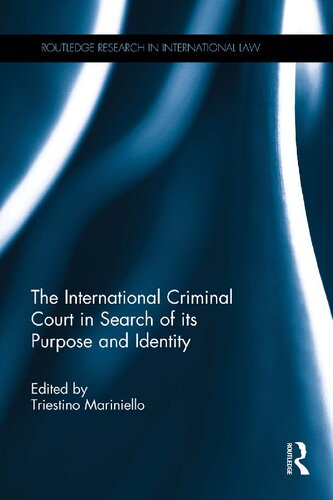 The International Criminal Court In Search Of Its Purpose And Identity Triestino Mariniello Editor