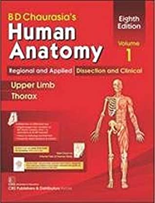 Bd Chaurasias Human Anatomy Volume 1 Regional And Applied Dissection And Clinical Upper Limb And Thorax 8th Bd Chaurasia