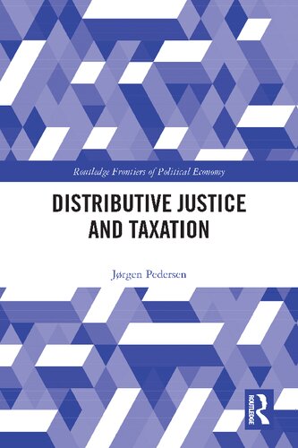 Distributive Justice And Taxation 1 Jrgen Pedersen