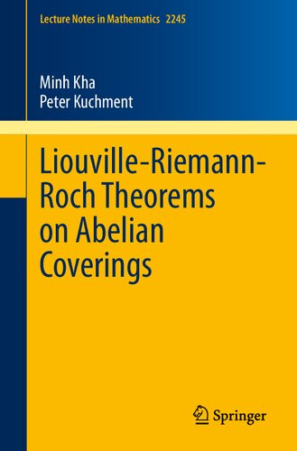 Liouvilleriemannroch Theorems On Abelian Coverings Minh Kha Peter Kuchment