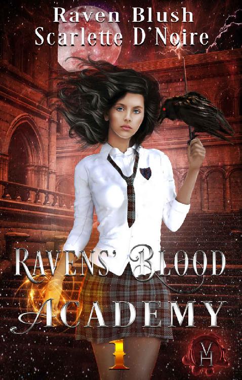 Ravens Blood Academy 1 A Vampire Historia Paranormal Fantasy Scarlette Dnoire Raven Blush Dnoire