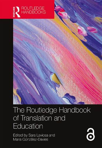 The Routledge Handbook Of Translation And Education Sara Laviosa Maria Gonzlez Davies