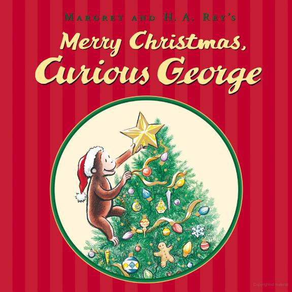 Merry Christmas Curious George H A Rey Cathy Hapka Rey