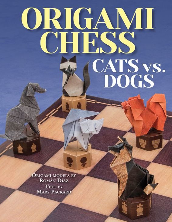 Origami Chess Cats Vs Dogs Origami Books Roman Diaz Diaz