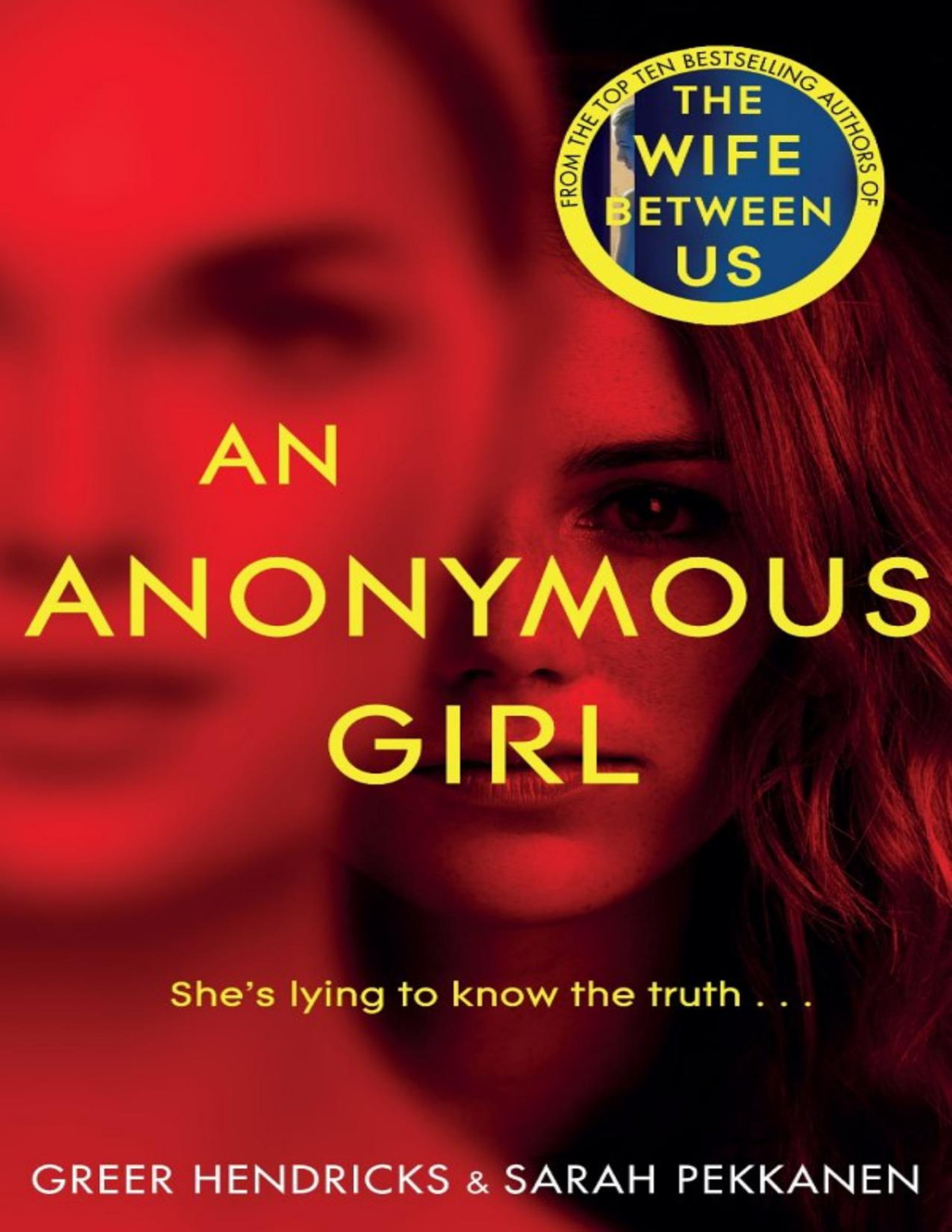 An Anonymous Girl Greer Hendricks Sarah Pekkanen