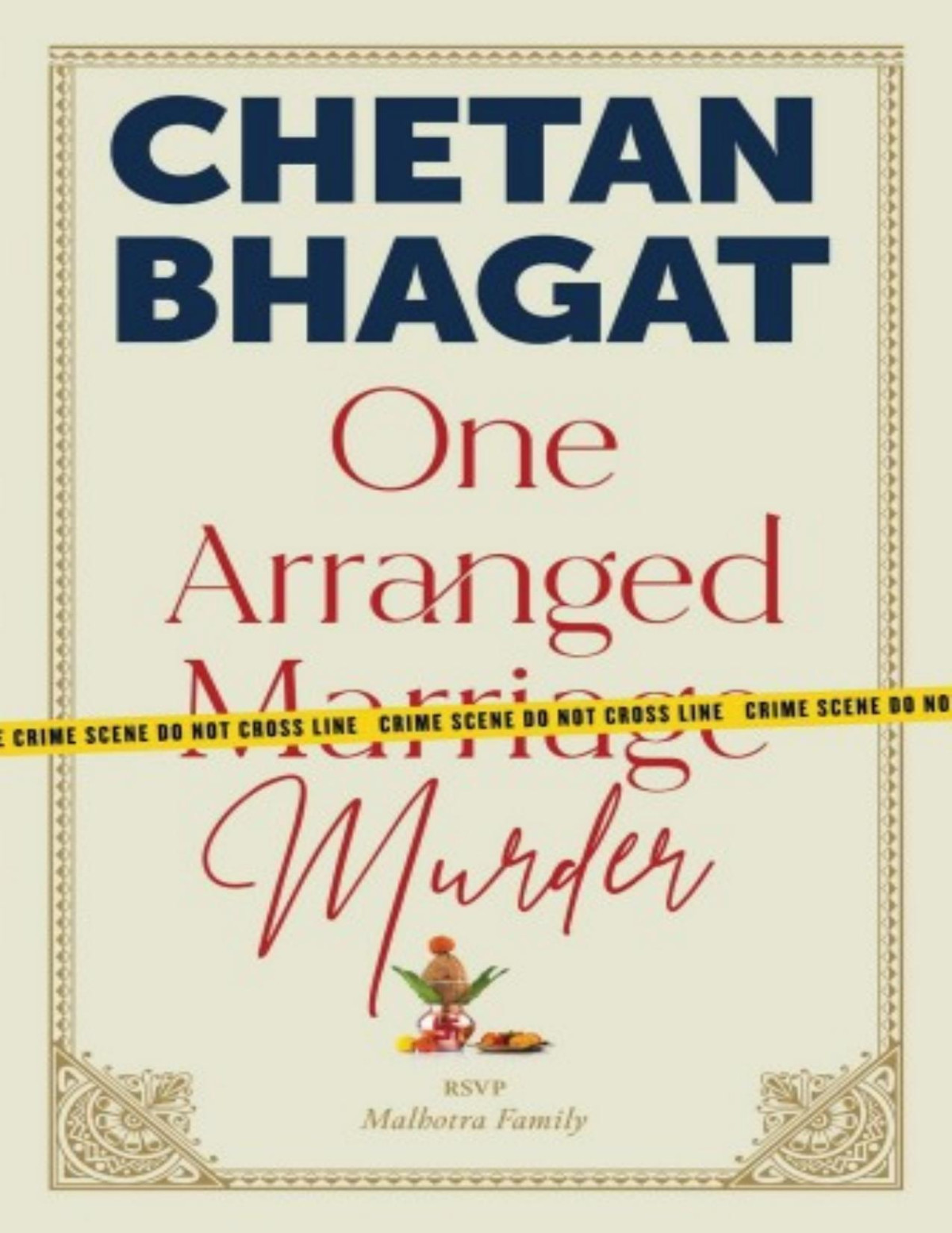 One Arranged Murder Chetan Bhagat Bhagat Chetan