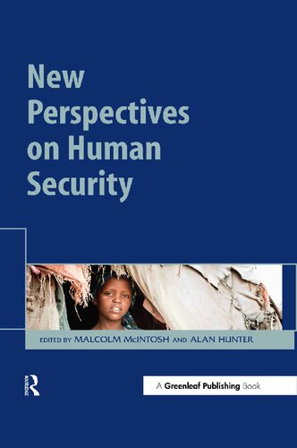 New Perspectives On Human Security 1st Edition Malcolm Mcintosh Editor