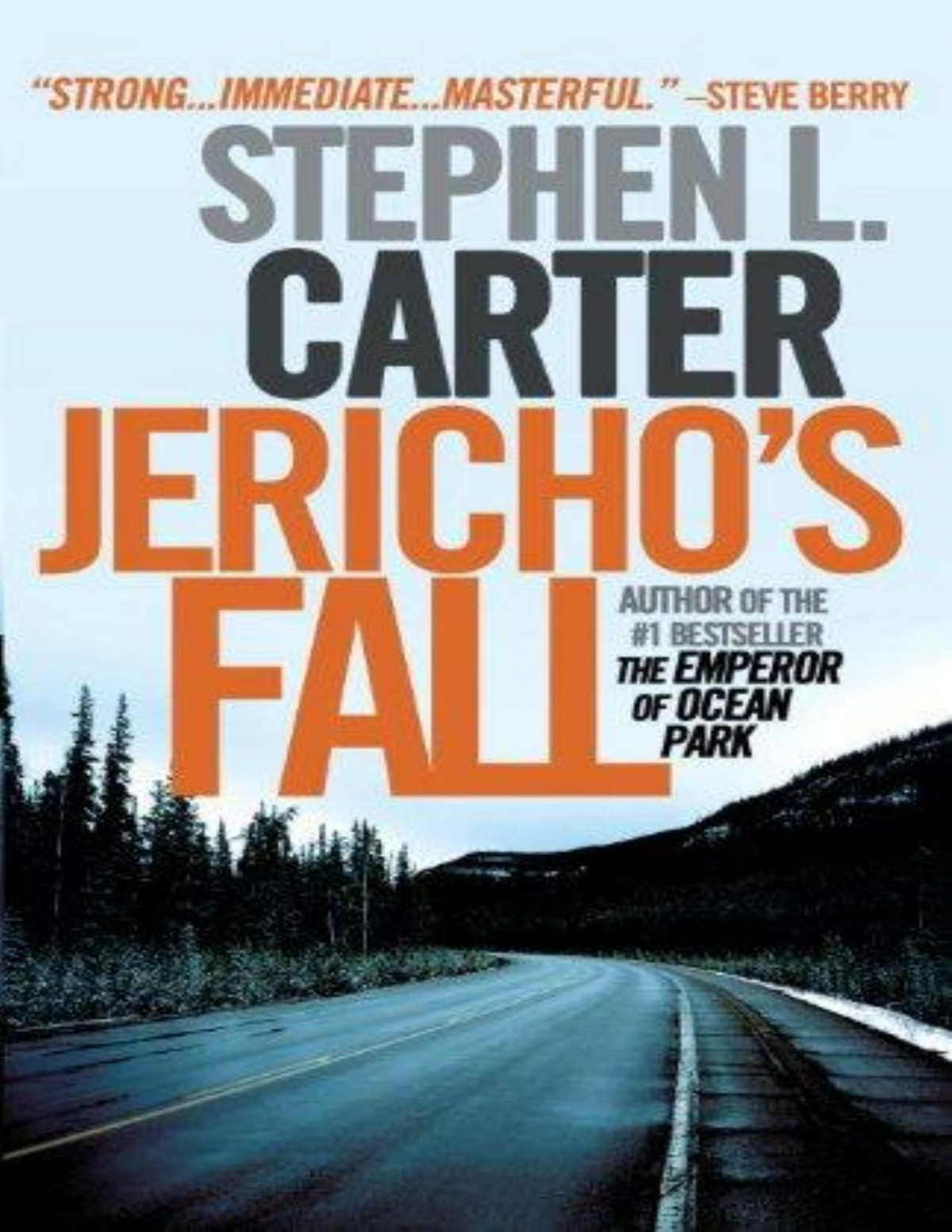 Jerichos Fall Stephen L Carter Carter Stephen L