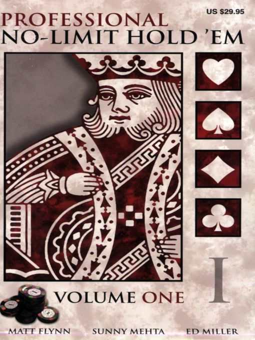 Professional Nolimit Hold Em Volume I Matt Flynn Sunny Mehta Ed Miller Flynn