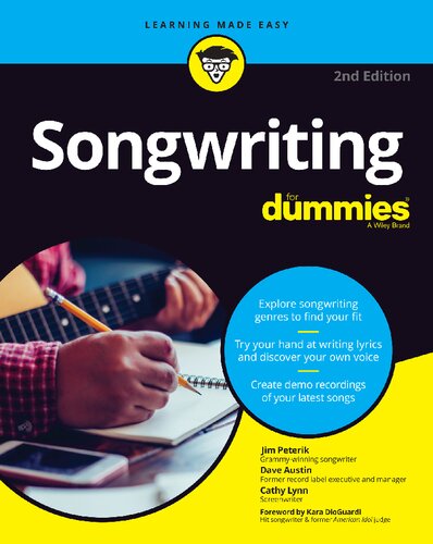 Songwriting For Dummies Second Jim Peterik Cathy Lynn Dave Austin
