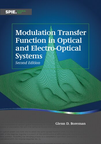 Modulation Transfer Function In Optical And Electrooptical Systems 2nd Edition Glenn D Boreman