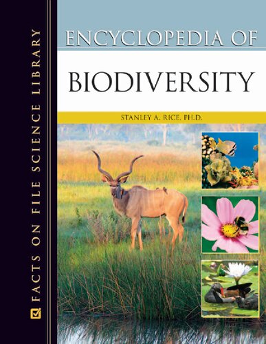 Encyclopedia Of Biodiversity Illustrated Stanley A Rice