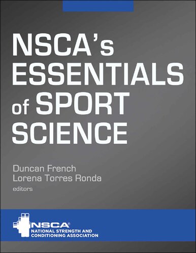 Nscas Essentials Of Sport Science Duncan N French Phd Lorena Torres Ronda