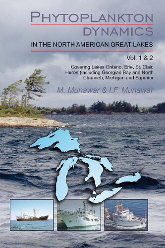 Phytoplankton Dynamics In The North American Great Lakes Volumes 1 And 2 1st Edition M Munawar