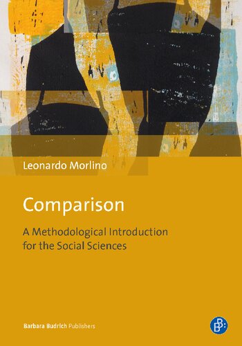 Comparison A Methodological Introduction For The Social Sciences Leonardo Morlino