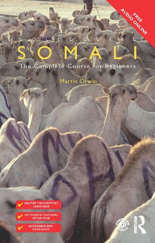 Colloquial Somali Martin Orwin