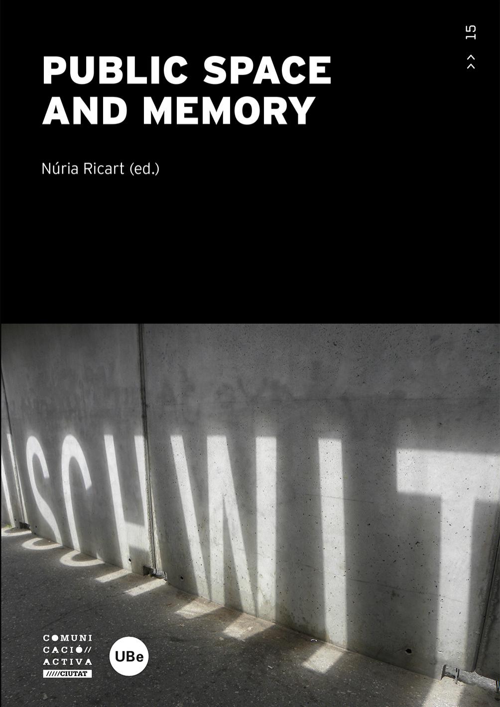 Public Space And Memory Ricart Nria Ed