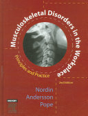 Musculoskeletal Disorders In The Workplace Principles And Practice 2nd Edition Margareta Nordin