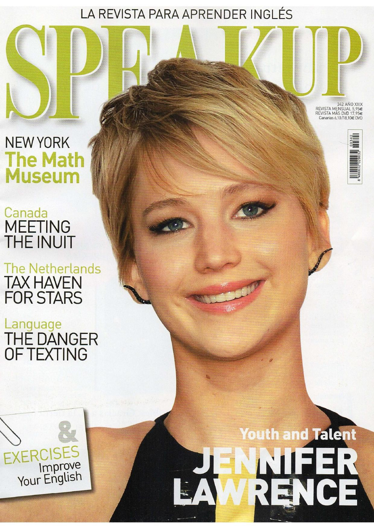 Speak Up Magazine N 342 Speak Up La Revista Para Aprender Ingls