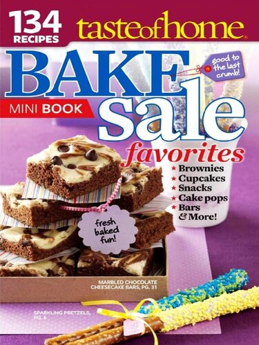 Taste Of Home Bake Sale Favorites Mini Book Taste Of Home