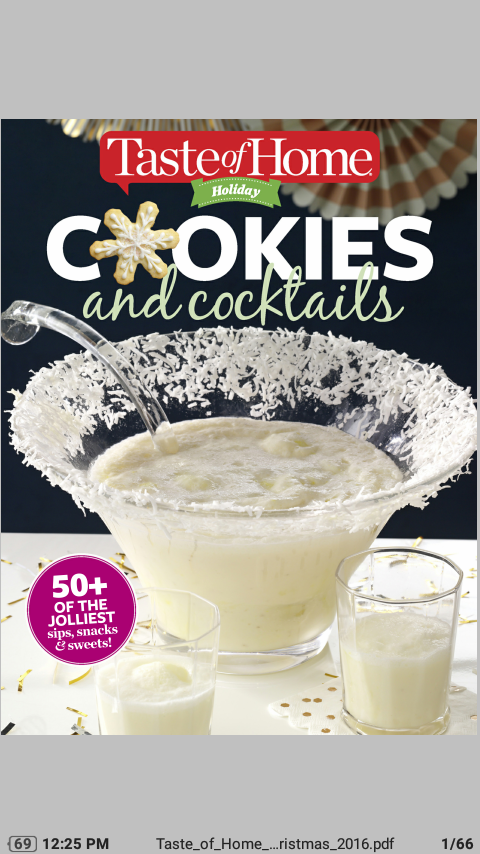 Taste Of Home Holiday Cookies And Cocktails Taste Of Home