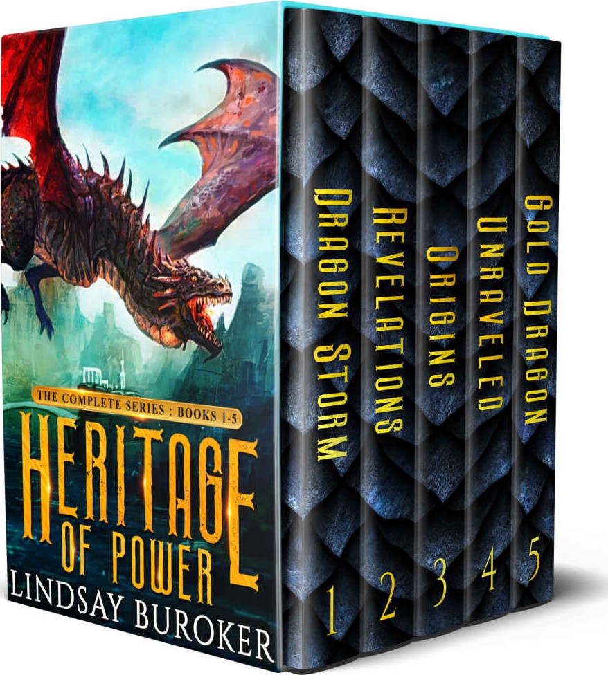 Heritage Of Power The Complete Series Box Set Books 15 An Epic Dragon Fantasy Boxed Set Kindle Lindsay Buroker