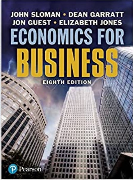 Economics For Business 8th Edition Elizabeth Jones John Sloman