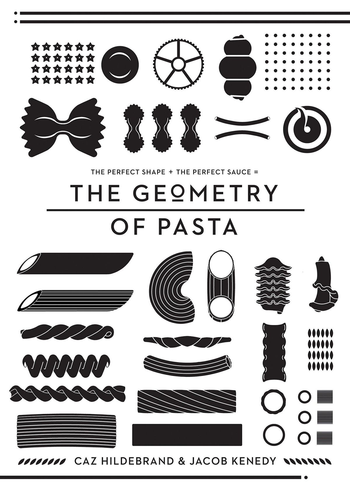 The Geometry Of Pasta Sample Book 1st Edition Caz Hildebrand