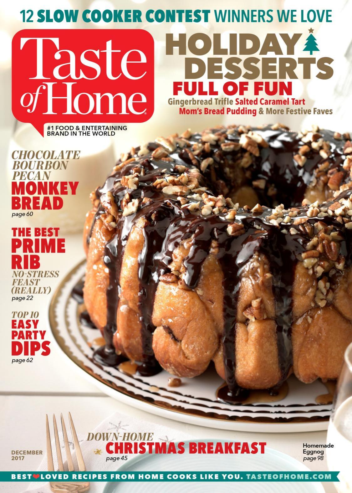Taste Of Home December 2017 Taste Of Home