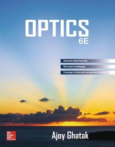 Optics 6th Edition Ajoy Ghatak