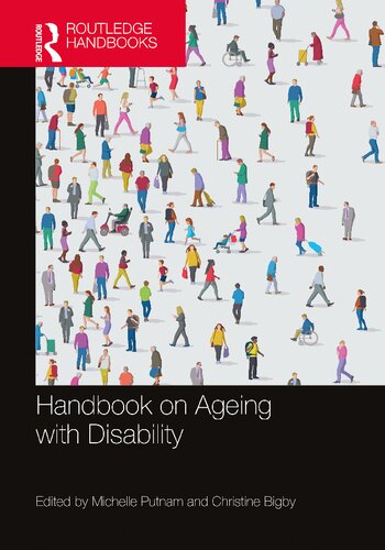 Handbook On Ageing With Disability Michelle Putnam Christine Bigby