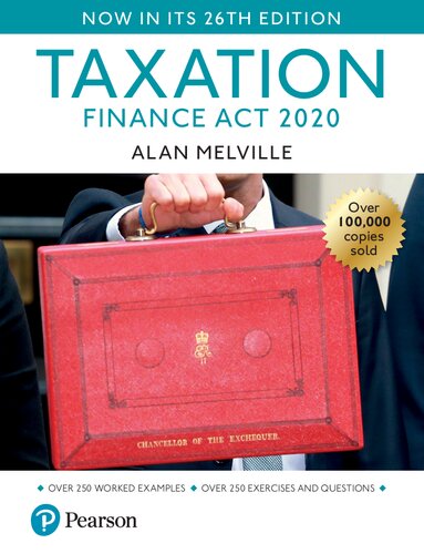 Taxation Finance Act 2020 26th Edition Alan Melville