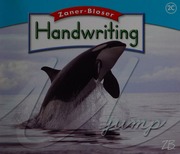 Zanerbloser Handwriting Graham Steve 1950 Consultant Zanerbloser Firm