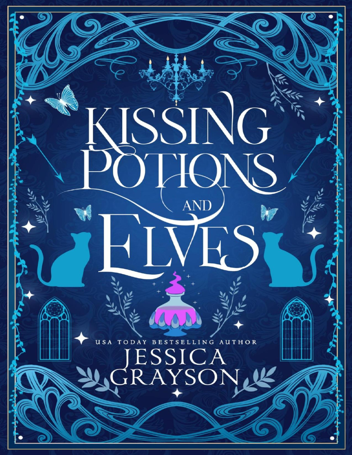 Kissing Potions And Elves A Cozy Fantasy Romance Oakvale Ever After Book 1 Jessica Grayson