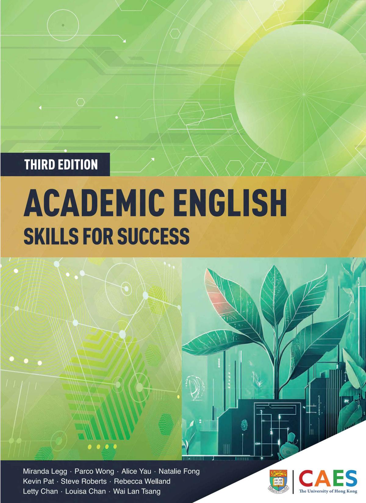 Academic English Skills For Success Third Edition Third Edition Miranda Legg
