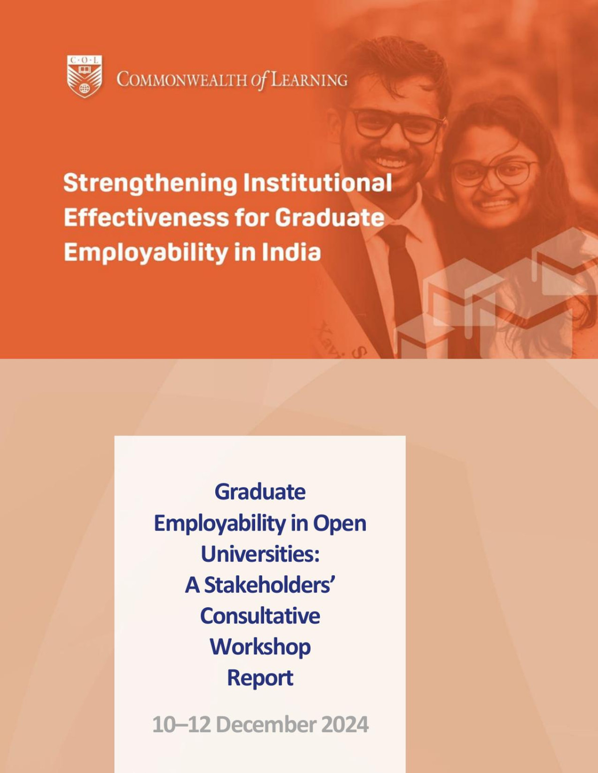 Graduate Employability In Open Universities In India A Stakeholders Consultative Workshop Commonwealth Of Learning